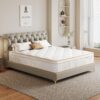 Queen Mattress 12 inch, Hybrid Mattress in a Box with Memory Foam and Pocket Springs for Pressure Relief, Medium Firm Queen Size Mattress, Motion Isolation, CertiPUR-US.