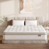 Queen Mattress, 10 Inch Hybrid Mattress in a Box for Pressure Relief & Motion Isolation, Queen Size Mattress Memory Foam & Individual Pocket Springs, Medium Firm