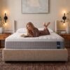 Queen Mattress, 12 Inch Hybrid Mattress with Memory Foam , Medium Firm,